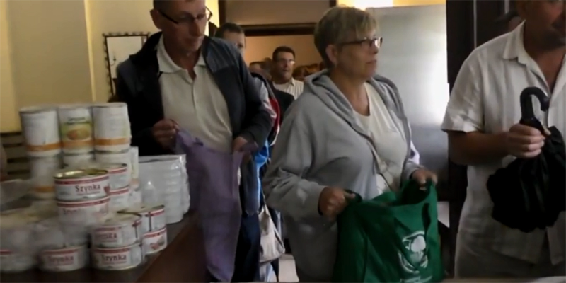 Pomoc żywnościowa dla aleksandrowian